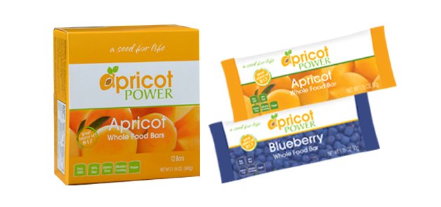 Packaging: Apricot Power Bars